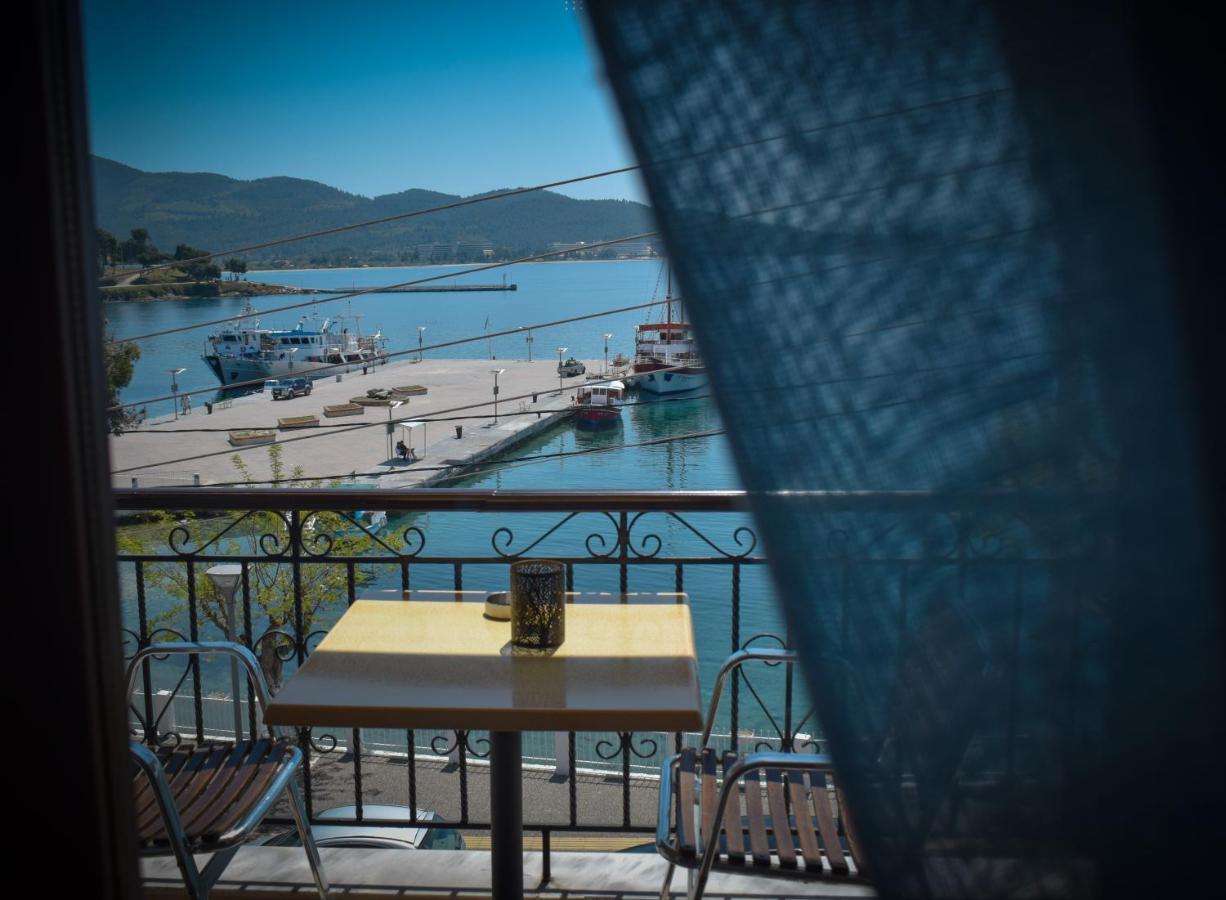 Glaros Blue Hotel Neos Marmaras Buitenkant foto
