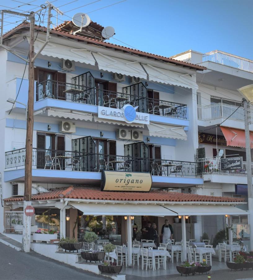 Glaros Blue Hotel Neos Marmaras Buitenkant foto