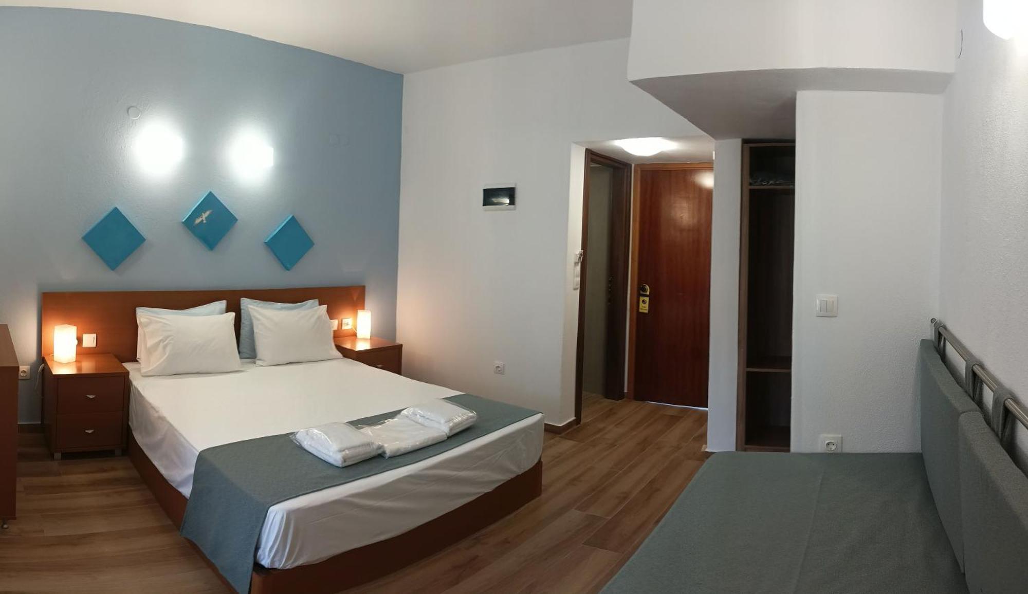 Glaros Blue Hotel Neos Marmaras Buitenkant foto